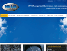 Tablet Screenshot of dpf-info.de